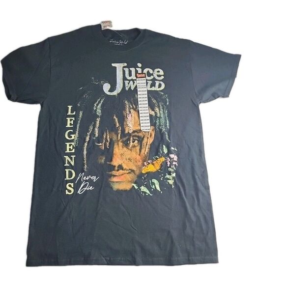 JIUCE WRLD Legends Never Die MEDIUM T Shirt HIP HOP Rap GOOD - Picture 1 of 4